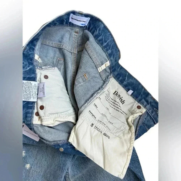 Boyish The Billy High Rise Skinny Far Country style 101031-24 size 24 Distressed - Picture 3 of 10